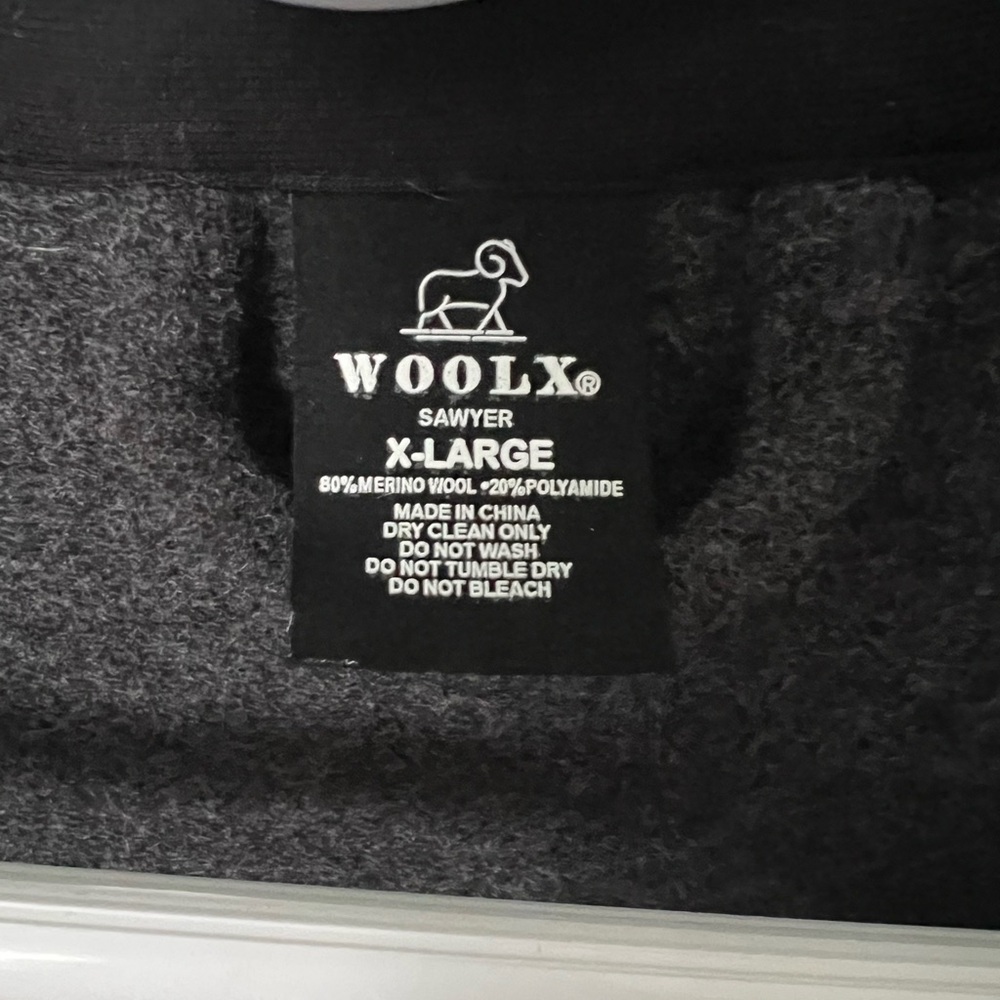 Women’s WoolX Sawyer Shacket - Charcoal Black - Picture 5 of 5